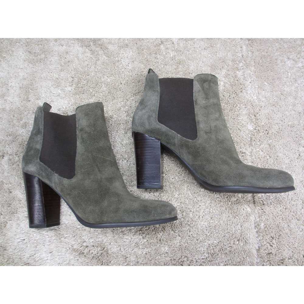 Michael Kors MICHAEL KORS GREEN SUEDE ANKLE BOOTS… - image 1