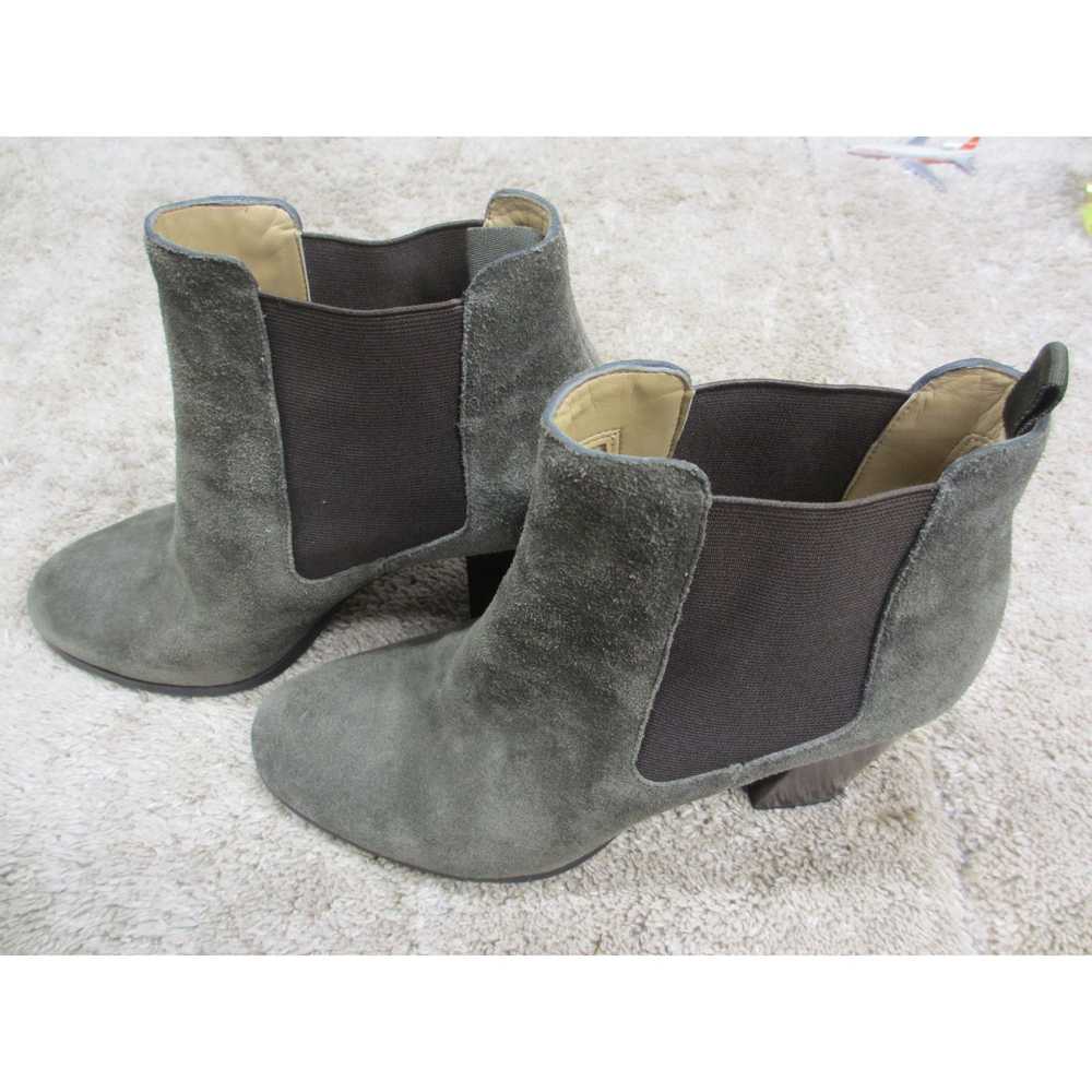 Michael Kors MICHAEL KORS GREEN SUEDE ANKLE BOOTS… - image 3