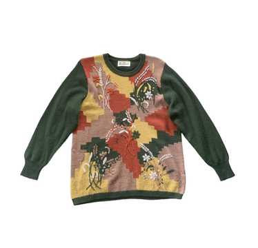 Avant Garde × Coloured Cable Knit Sweater × Japan… - image 1