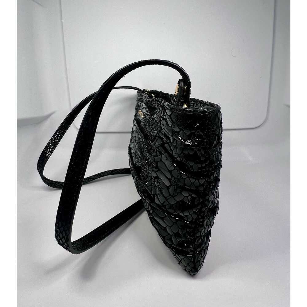 Michael Kors Michael Kors Black Snakeskin Crossbo… - image 4