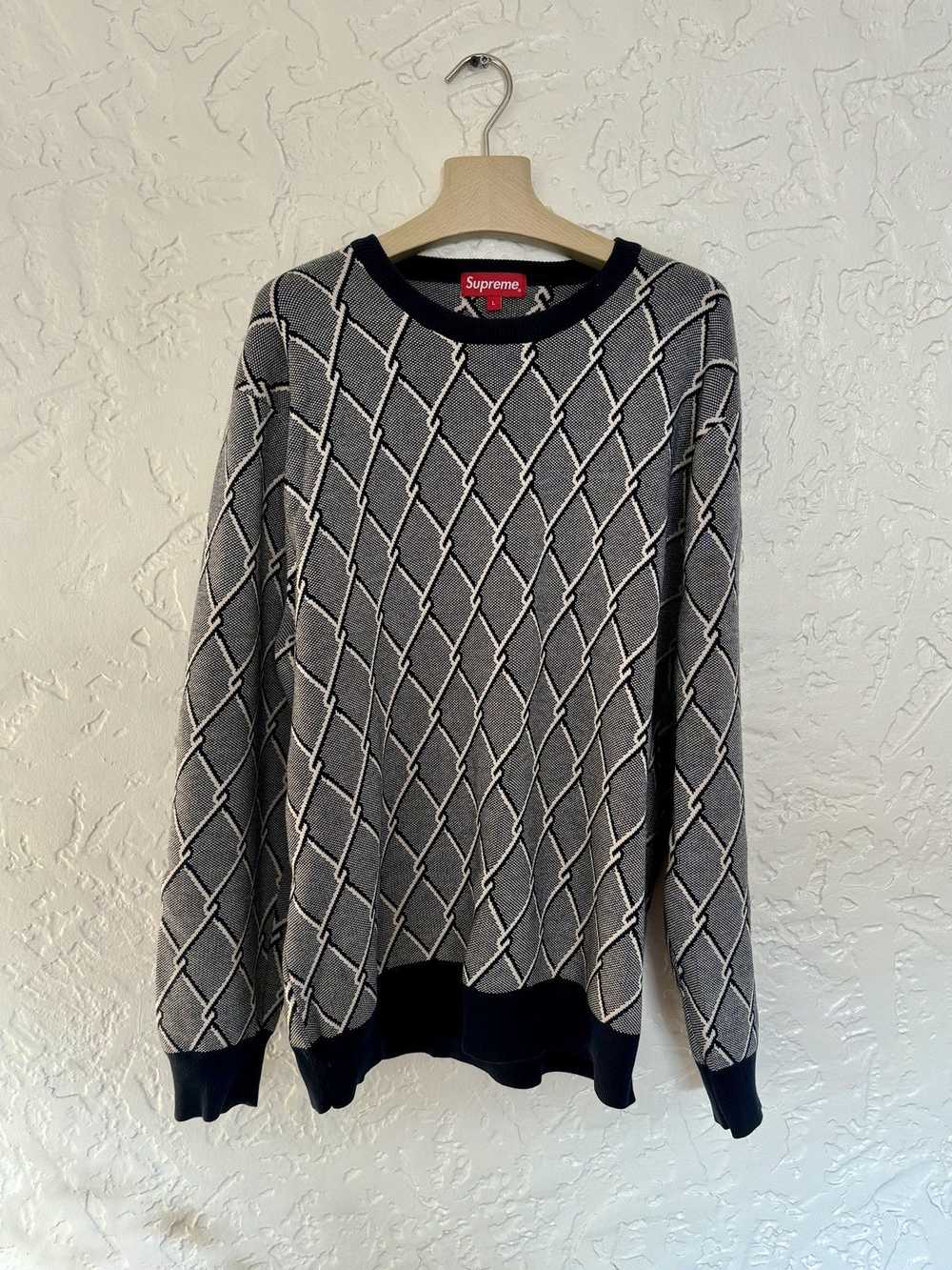 Supreme Chain Link Sweater FW14 - image 1