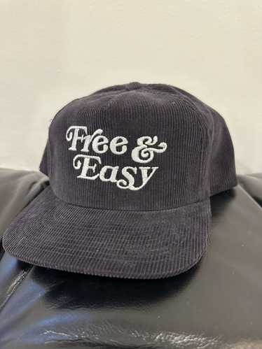 Free & Easy Free & Easy navy logo snap back