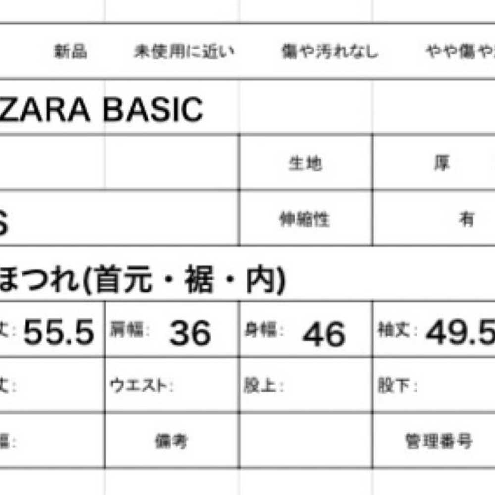 【ZARA BASIC】ZARA Basic Tops Blouse Long Sleeve Si… - image 12