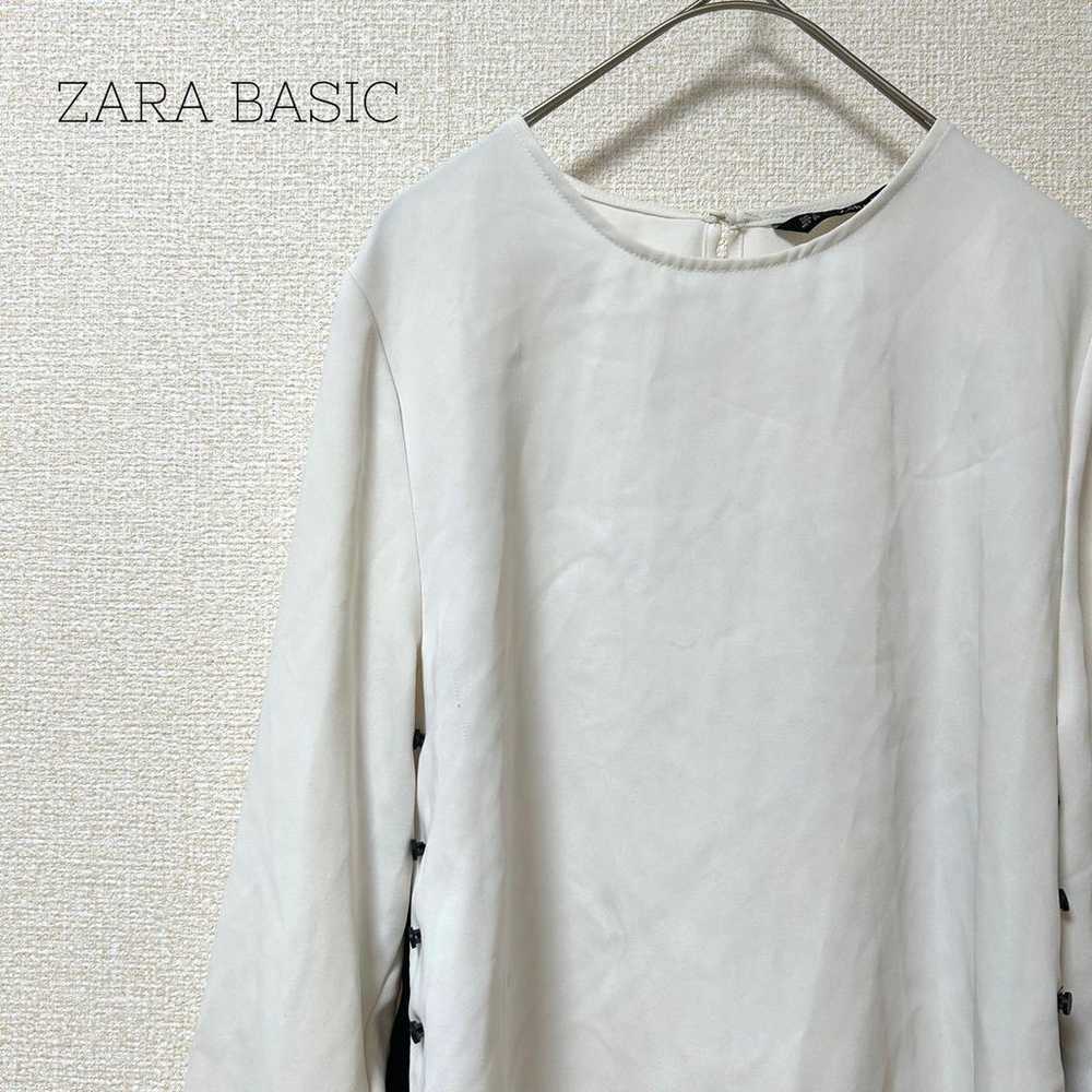 【ZARA BASIC】ZARA Basic Tops Blouse Long Sleeve Si… - image 1