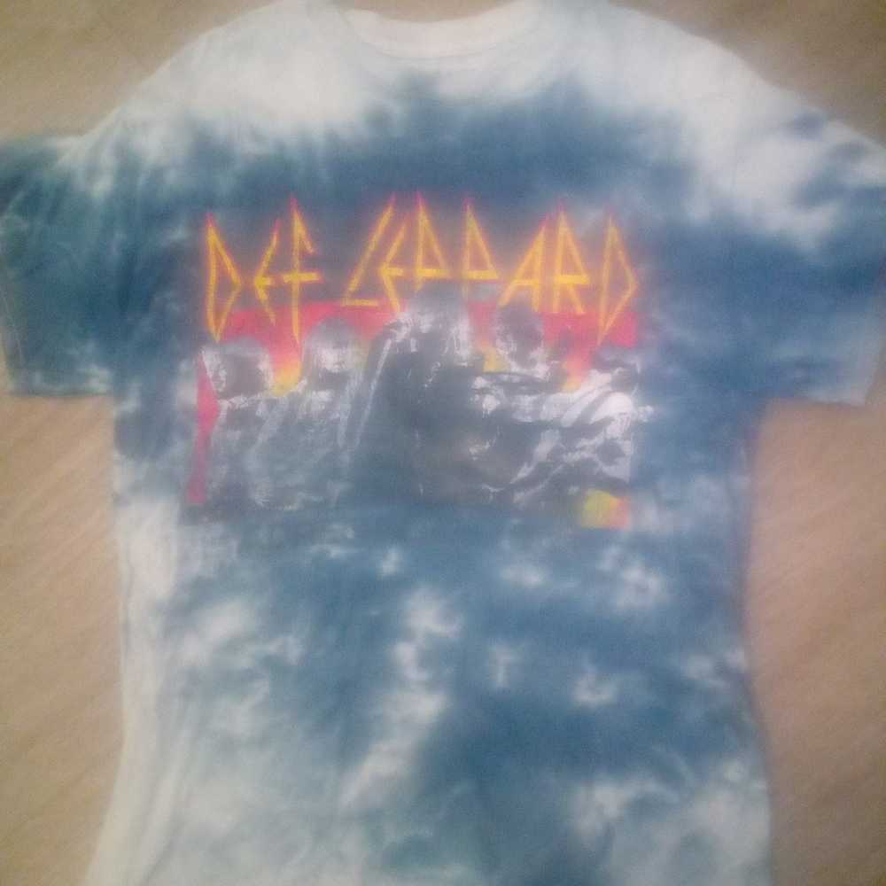 Ladies Def Leppard adrenalize tour short sleeve t… - image 1