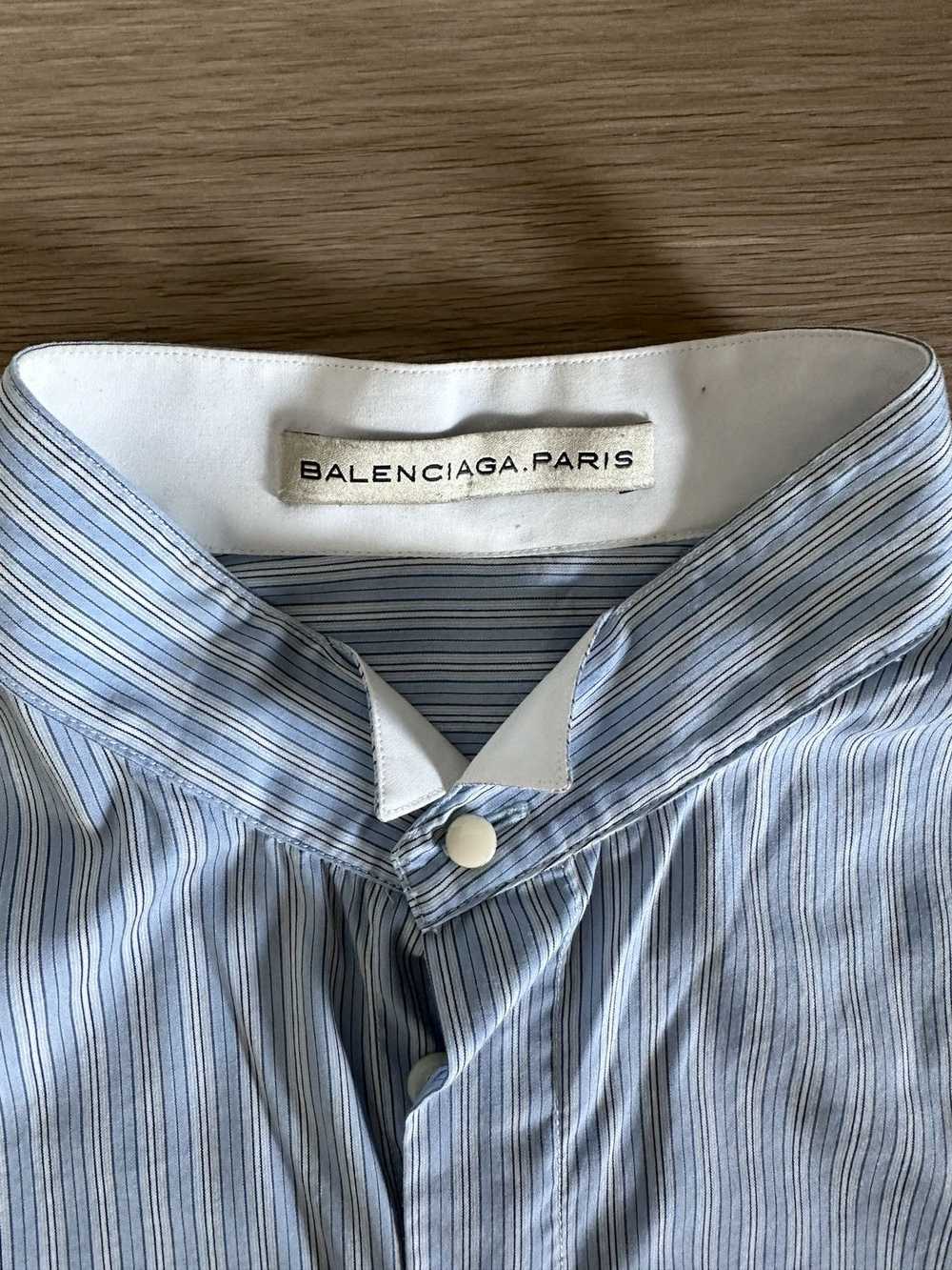 Balenciaga Vintage Balenciaga Wingtip Collar Shirt - image 2