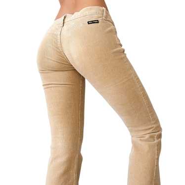 Khaki Corduroy Pants (S) - image 1