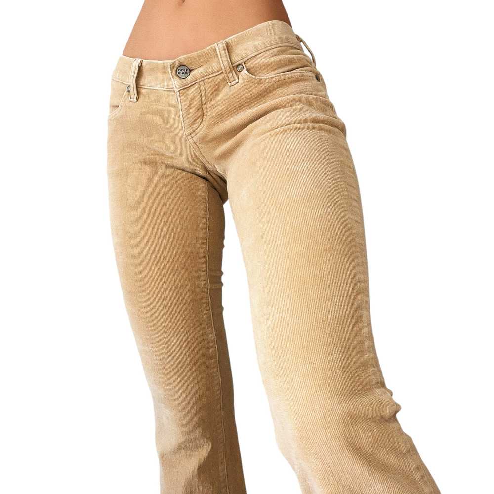 Khaki Corduroy Pants (S) - image 2