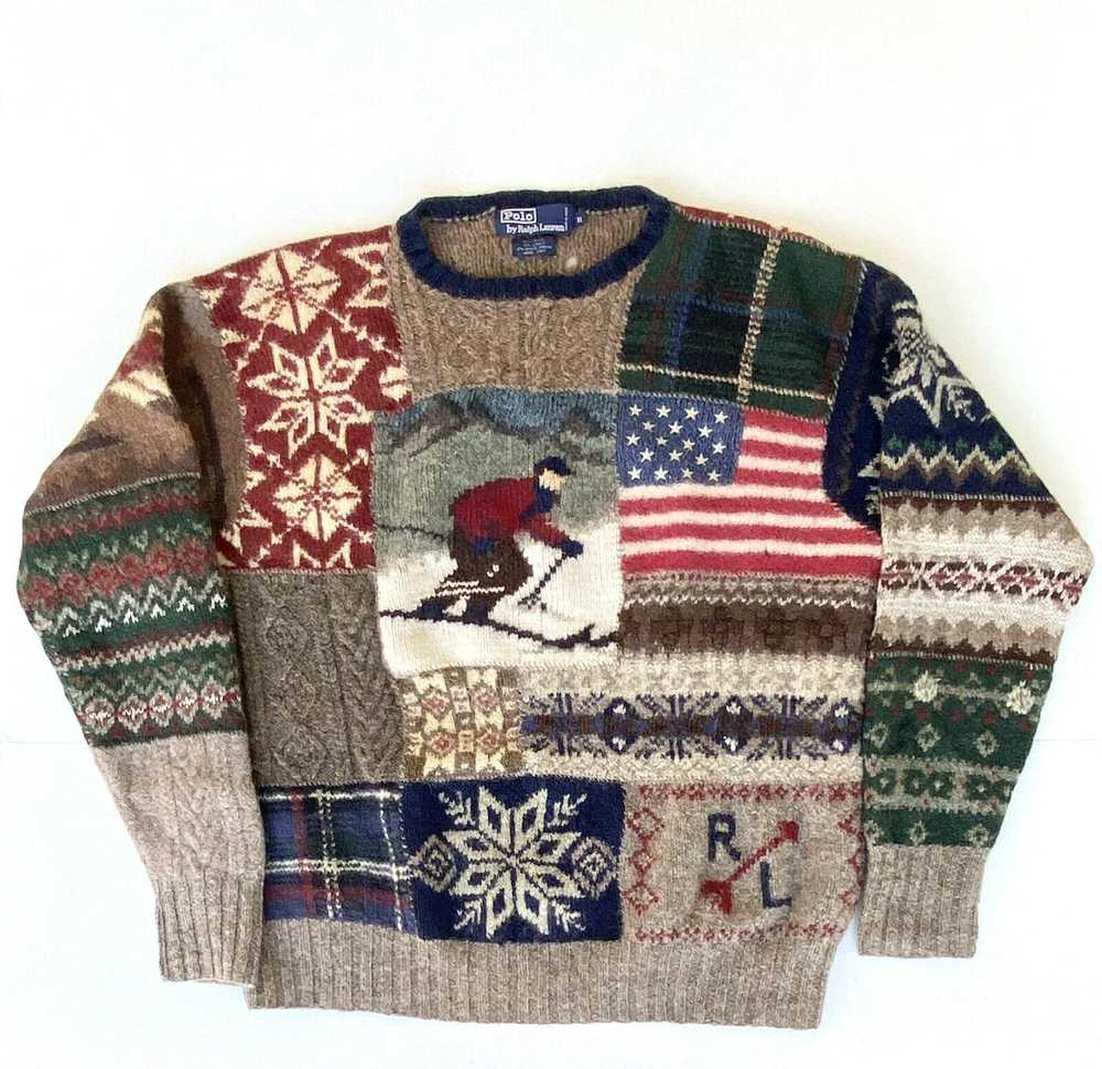 Polo Ralph Lauren Vintage Polo Ralph Lauren Ski D… - image 1