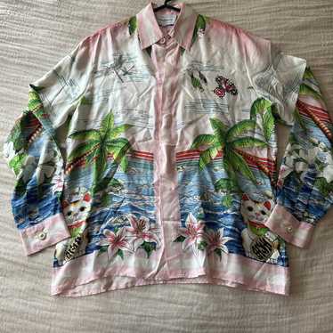 Casablanca Casablanca Silk Print Shirt