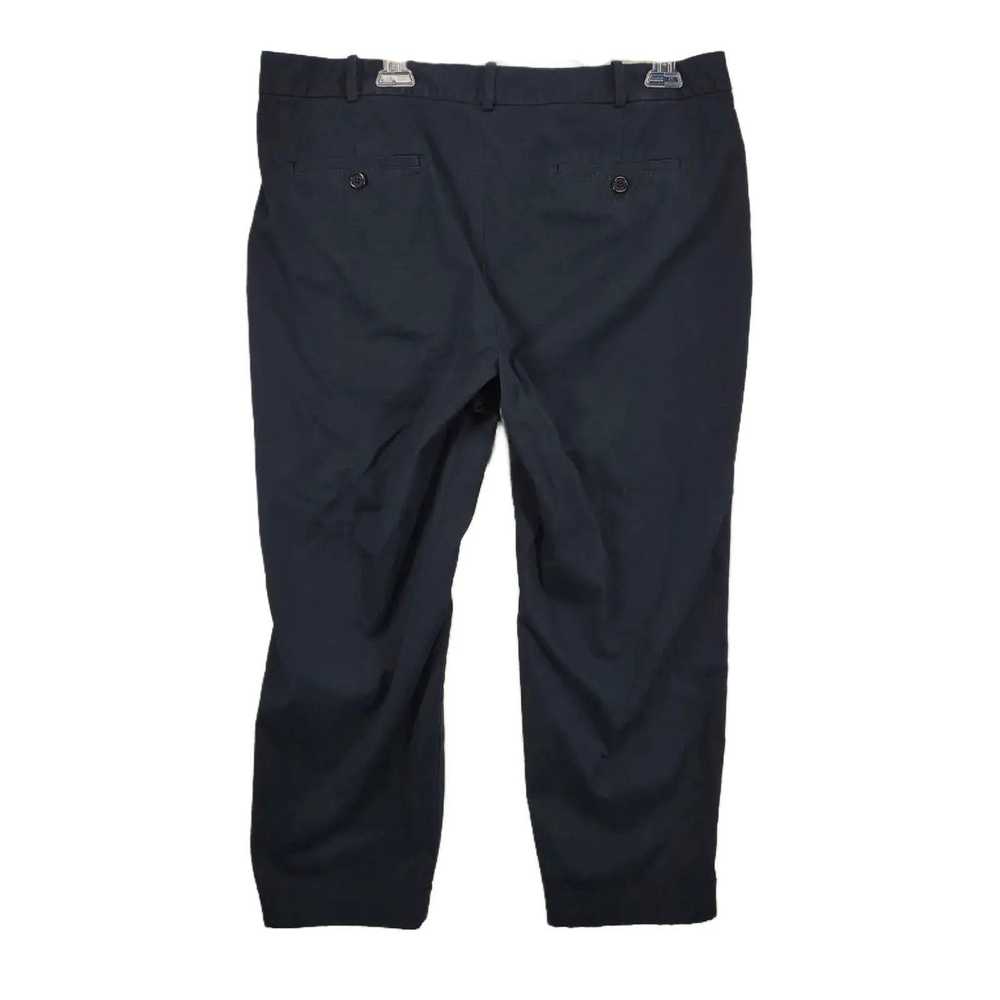 Other TALBOTS Signature Dark Navy Chino Crop Pant… - image 2