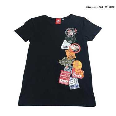 【Women's】L'Arc-en-Ciel T-shirt Black S - image 1