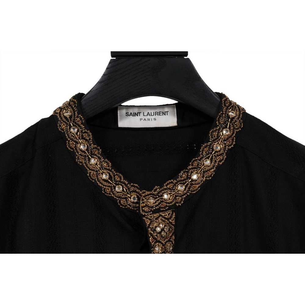 Saint Laurent Paris Bayadere Stripe Button Down T… - image 7