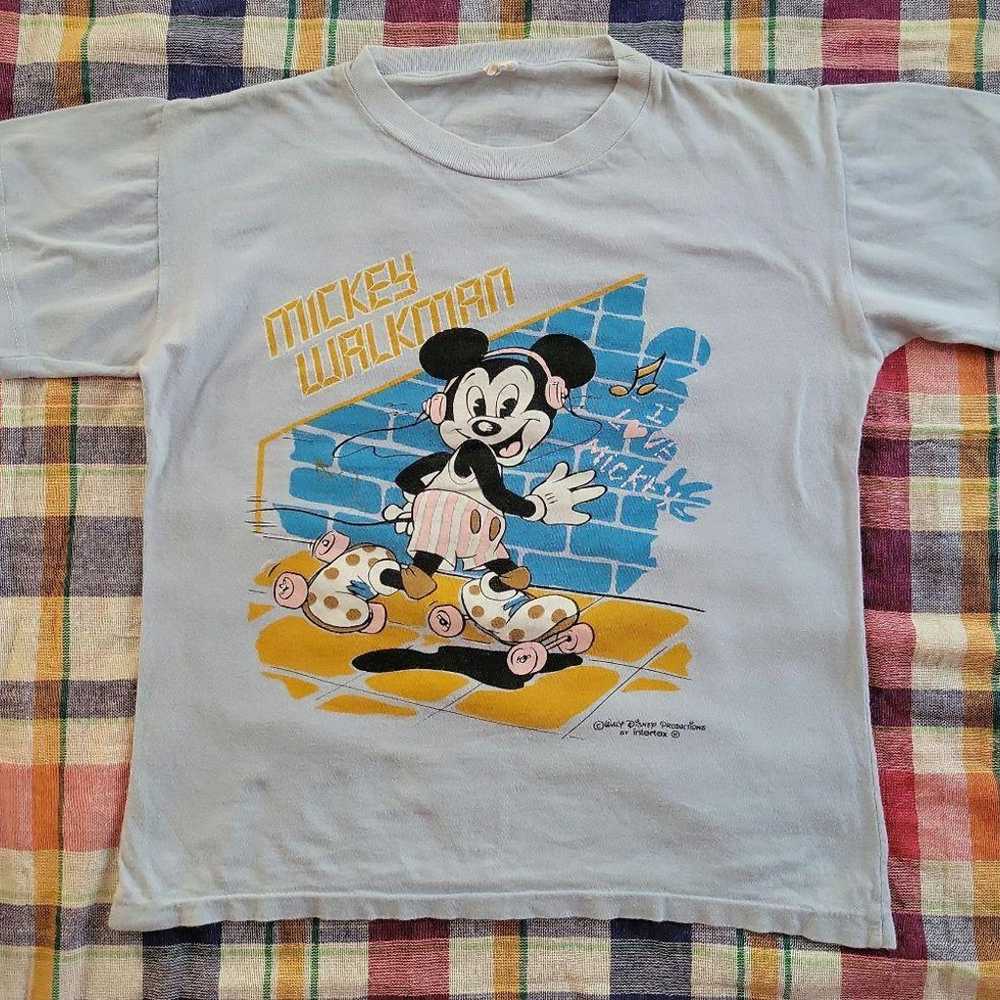 Mickey Mouse Vintage T-shirt Disney S - image 2