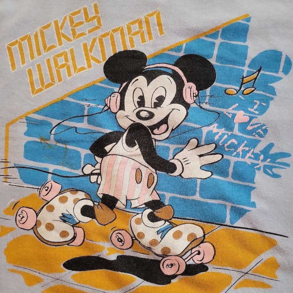 Mickey Mouse Vintage T-shirt Disney S - image 3