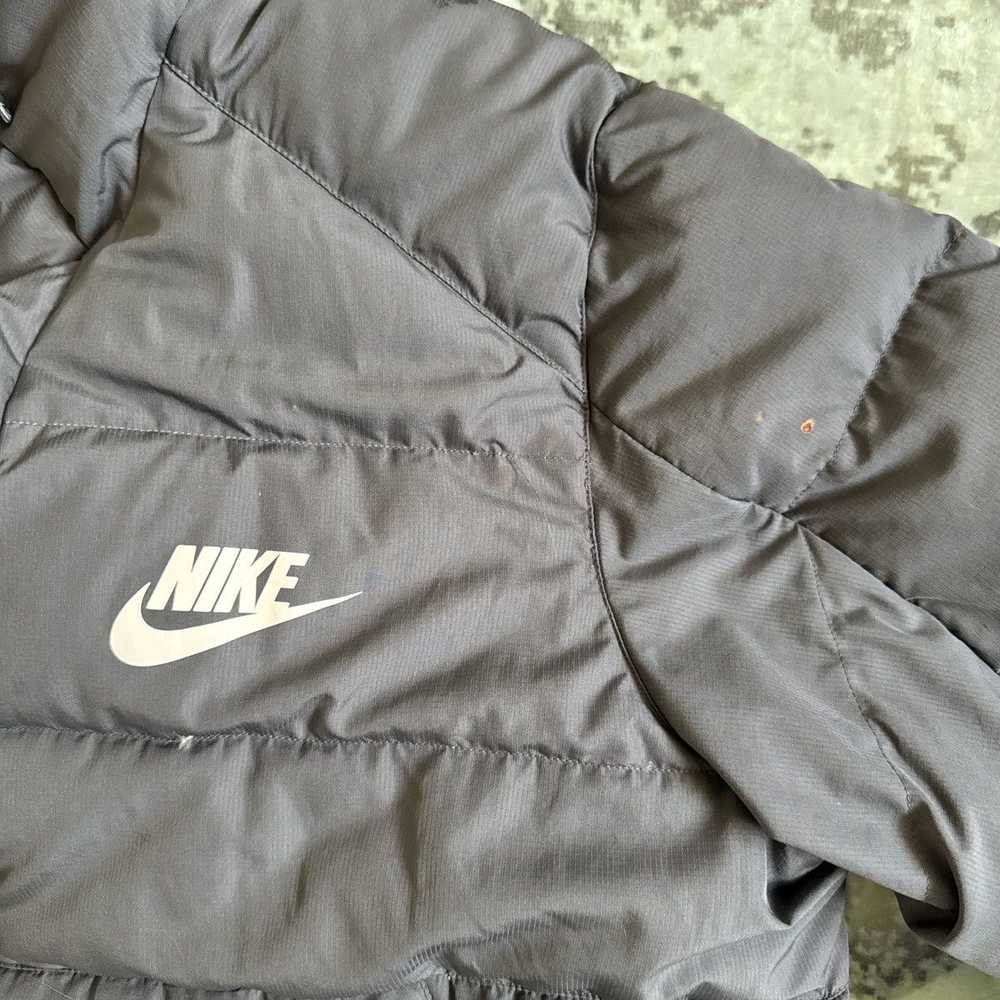 Tommy Hilfiger Used XL NIKE grey puffer jacket wi… - image 3