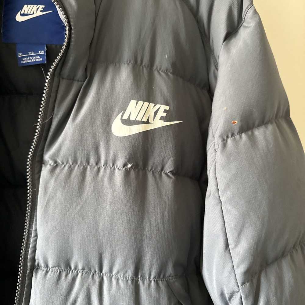 Tommy Hilfiger Used XL NIKE grey puffer jacket wi… - image 6