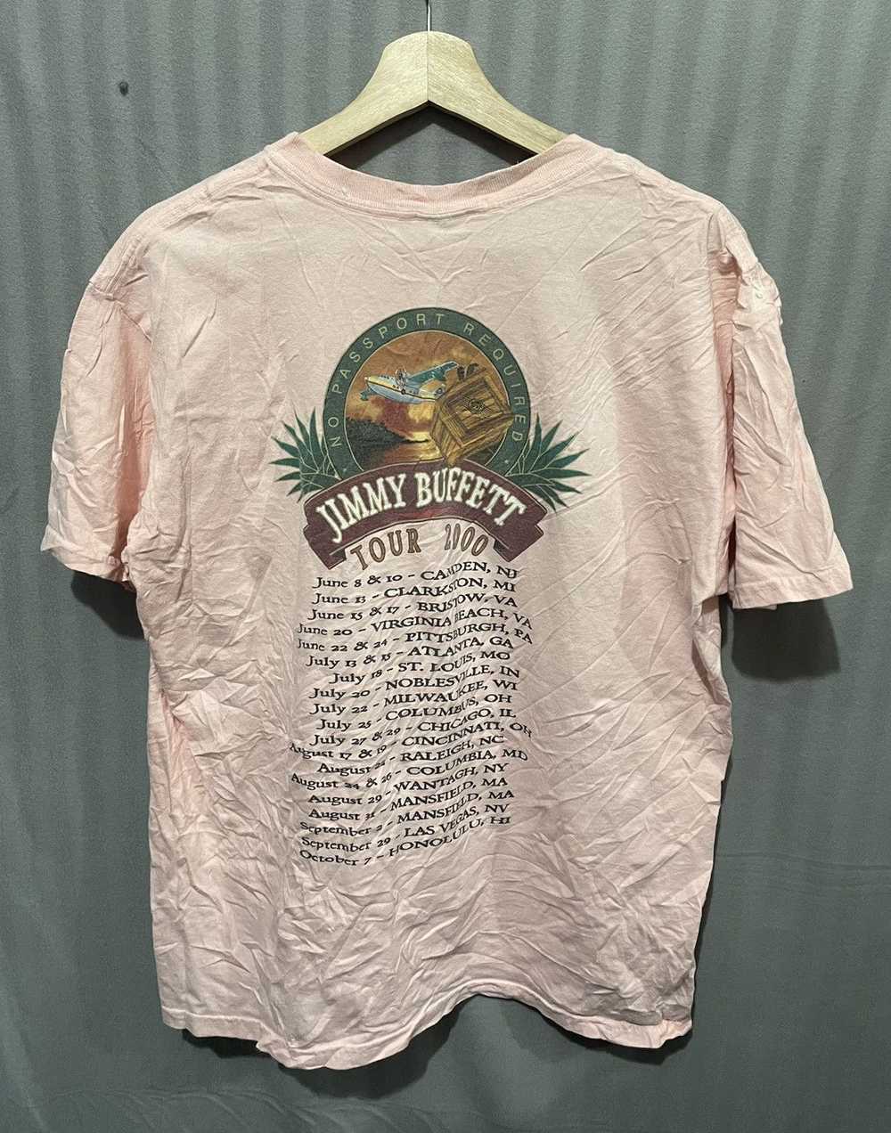 Band Tees × Vintage Vintage Jimmy Buffet 2000 Tour - image 2