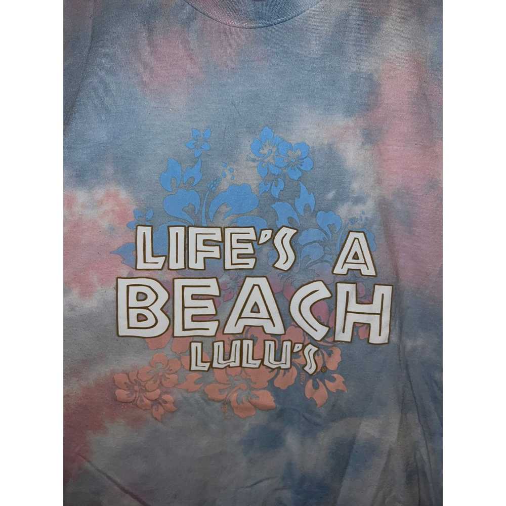 Vintage Retro Dyenomite Life's A Beach Lulu Tie D… - image 2