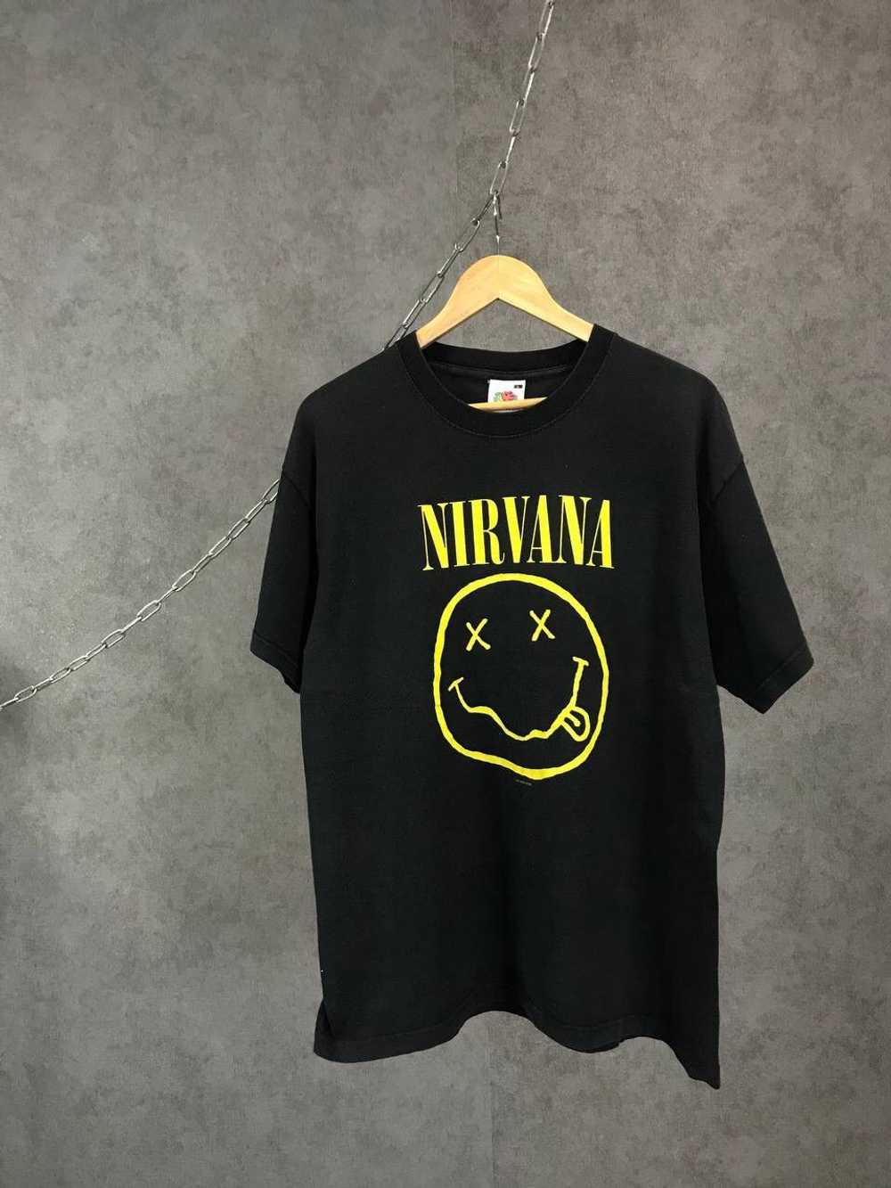 Band Tees × Nirvana Nirvana 1992 rock band tee - image 1