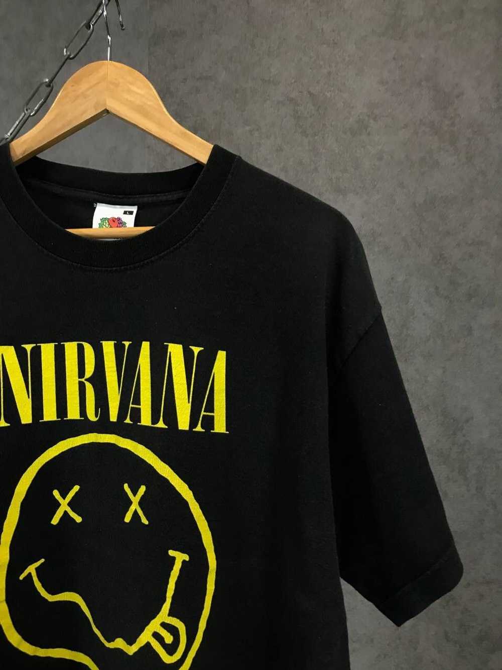 Band Tees × Nirvana Nirvana 1992 rock band tee - image 2