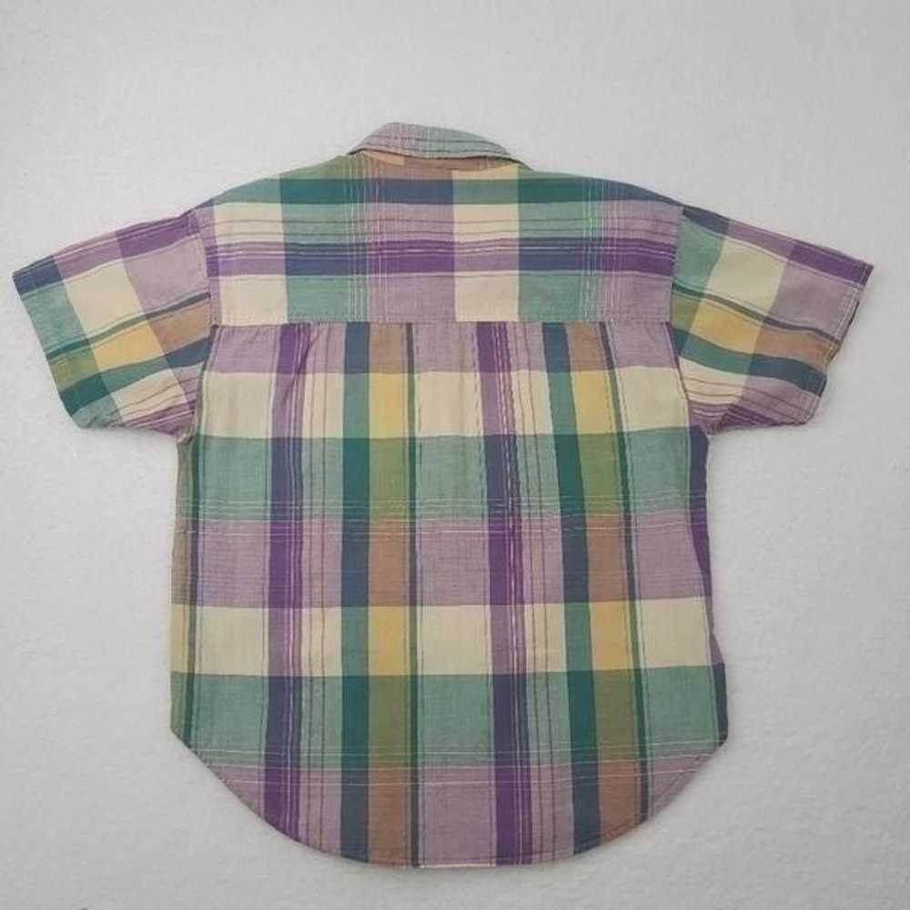 Neil Martin Pastel  Checkard Pattern Vintage Butt… - image 2