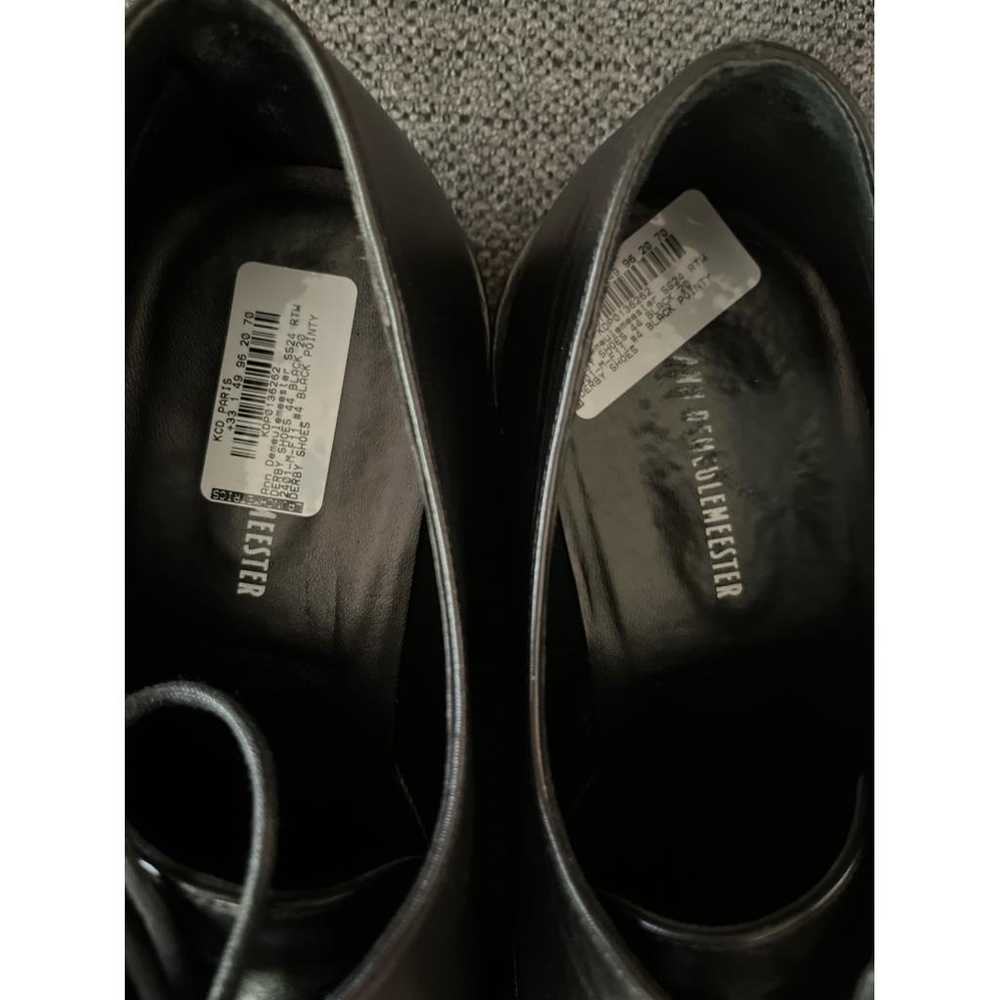 Ann Demeulemeester Leather lace ups - image 2