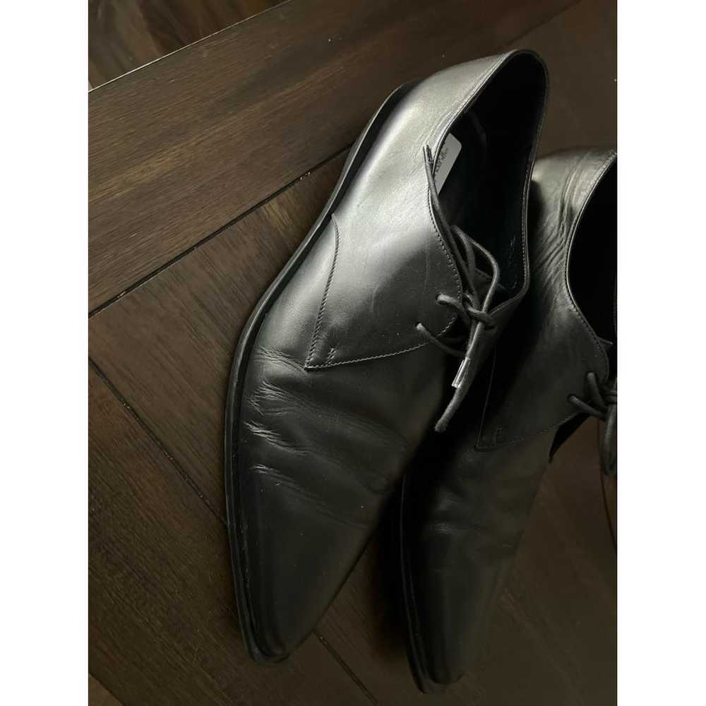 Ann Demeulemeester Leather lace ups - image 4