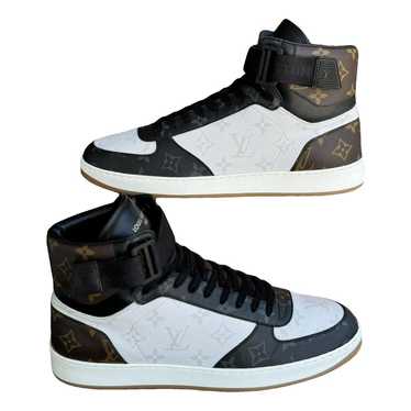 Louis Vuitton Rivoli leather high trainers