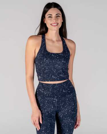 Senita Athletics Harmony Crop Top - Navy Galaxy *A