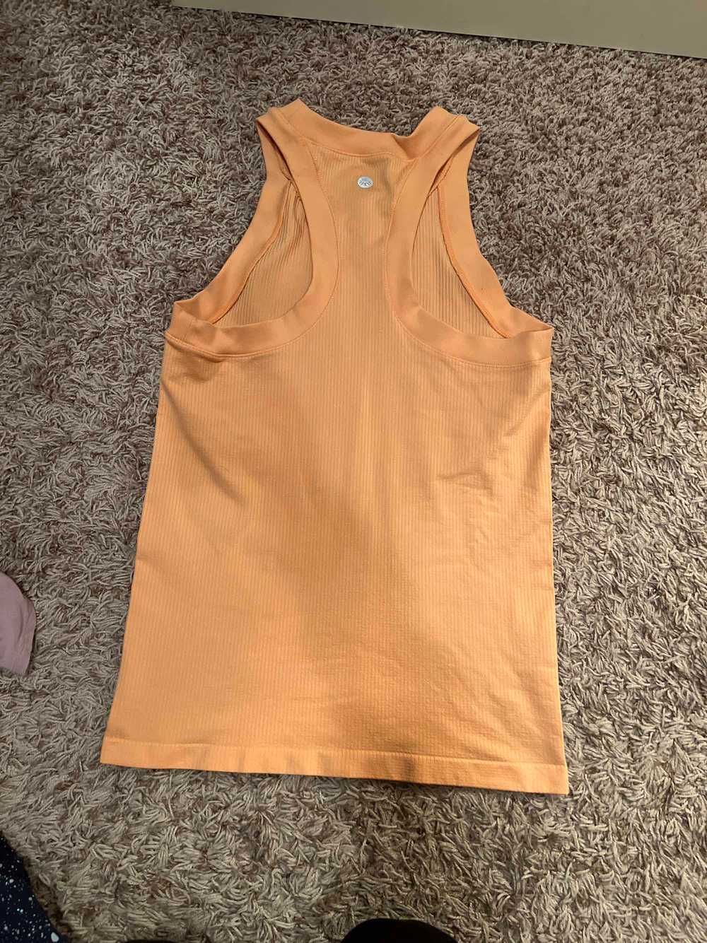 Senita Athletics Bella Ribbed Tank - Citrus - image 5