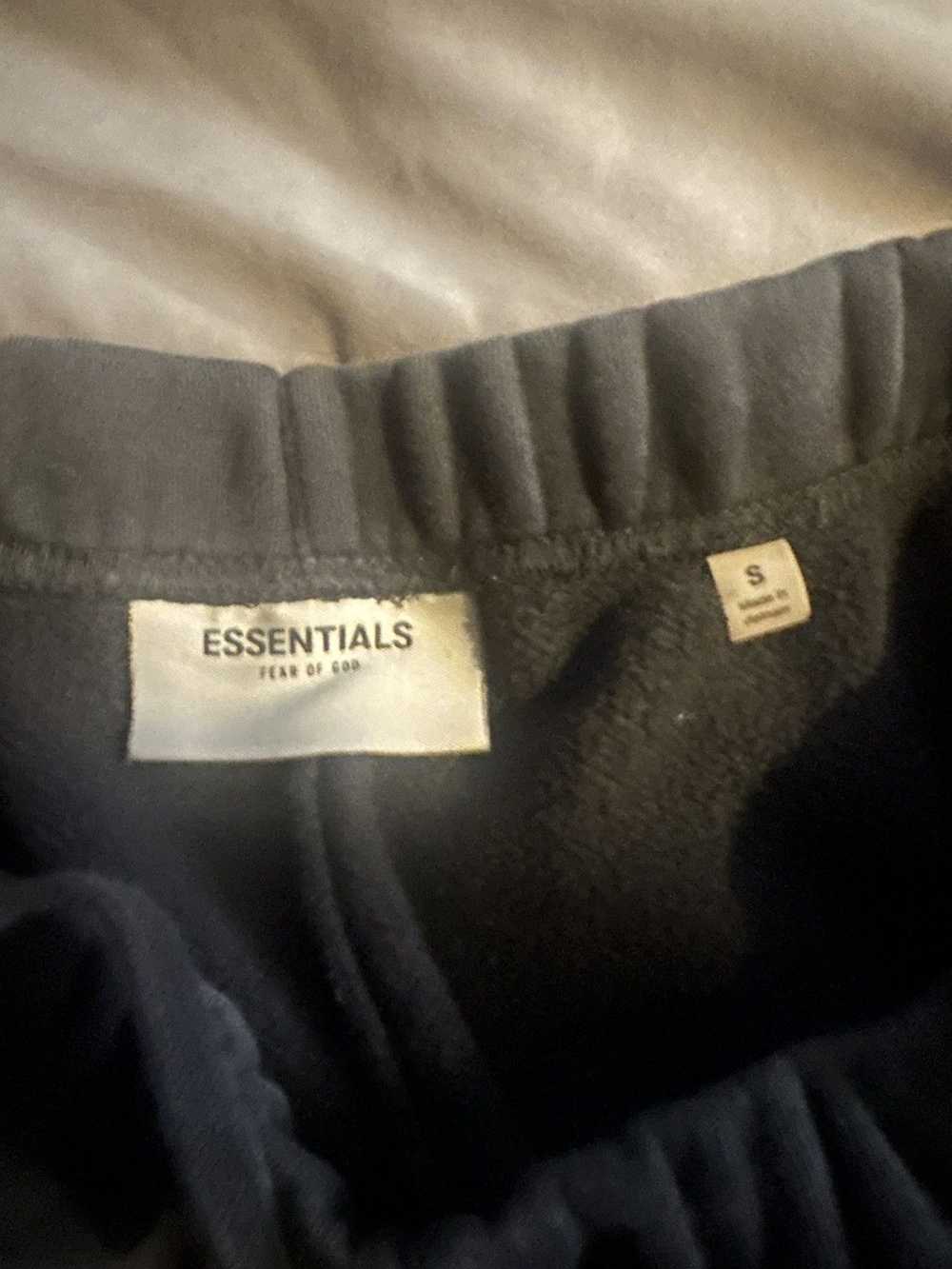 Essentials Black Fear Of God Essentials Sweatpants - image 3