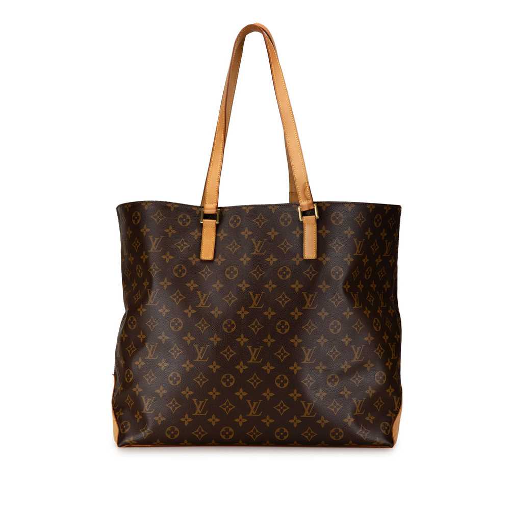 Brown Louis Vuitton Monogram Cabas Alto Tote Bag - image 1