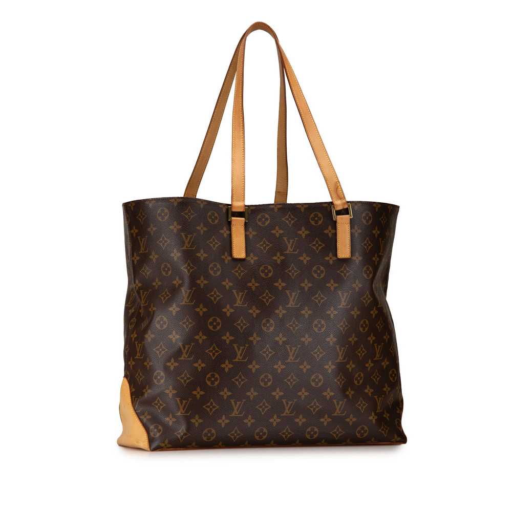 Brown Louis Vuitton Monogram Cabas Alto Tote Bag - image 2