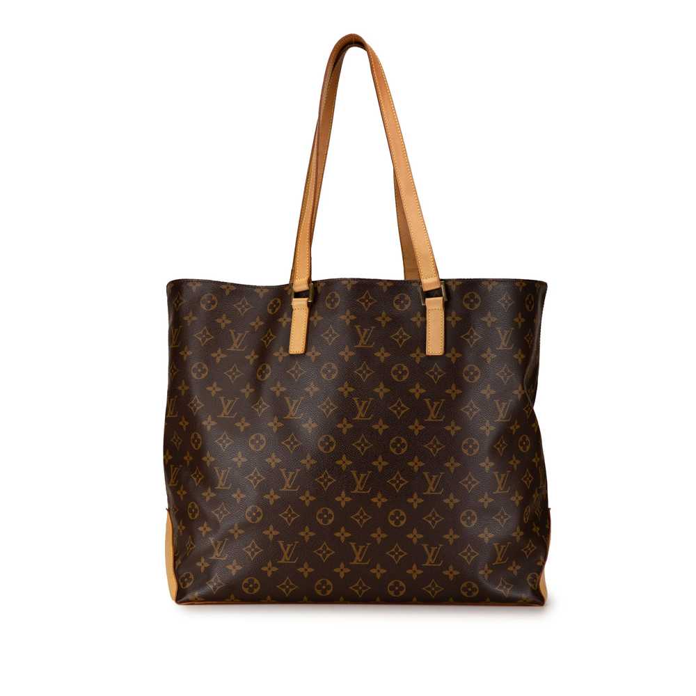 Brown Louis Vuitton Monogram Cabas Alto Tote Bag - image 3