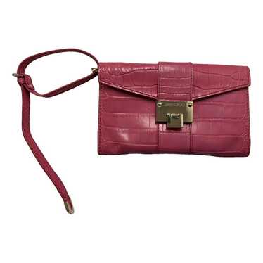 Jimmy Choo Rosetta leather clutch bag - image 1