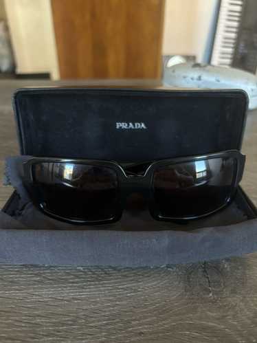 Prada Prada Black Square Frame Sunglasses