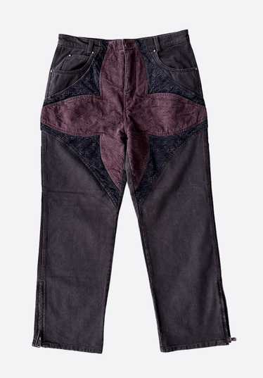 Louis Vuitton Louis Vuitton Plum Red Monogram Jean