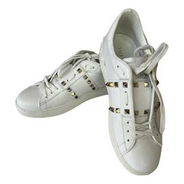 Valentino Garavani Rockstud leather trainers - image 1