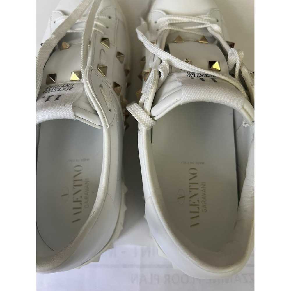 Valentino Garavani Rockstud leather trainers - image 3