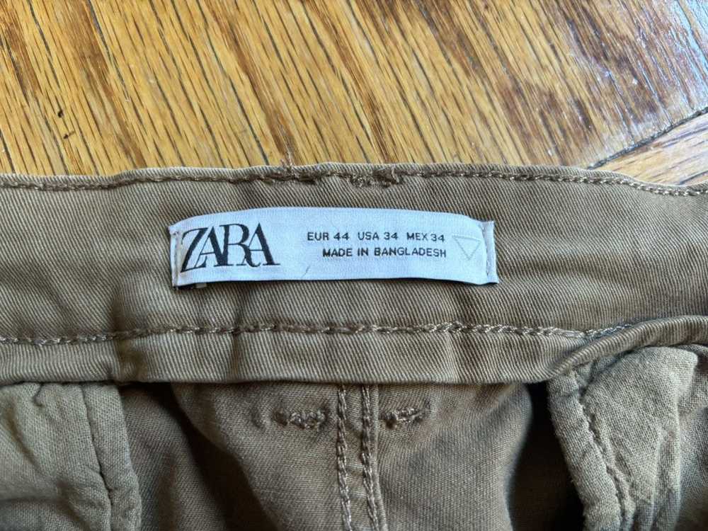 Zara Brown Cargo Pants - image 3