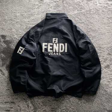 Avant Garde × Luxury Fendi Script coat jacket - image 1