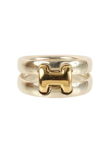 HERMES Olympe Ring Silver/Gold