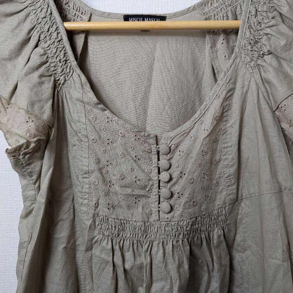 Excellent condition ★ MISCH MASCH Tunic Half-slee… - image 3