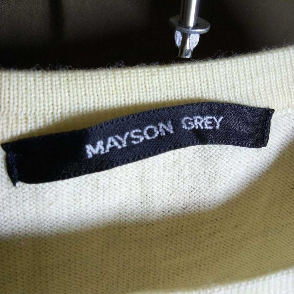 MAYSON GREY [2] 100% Wool Short-Sleeve Knit Women… - image 8