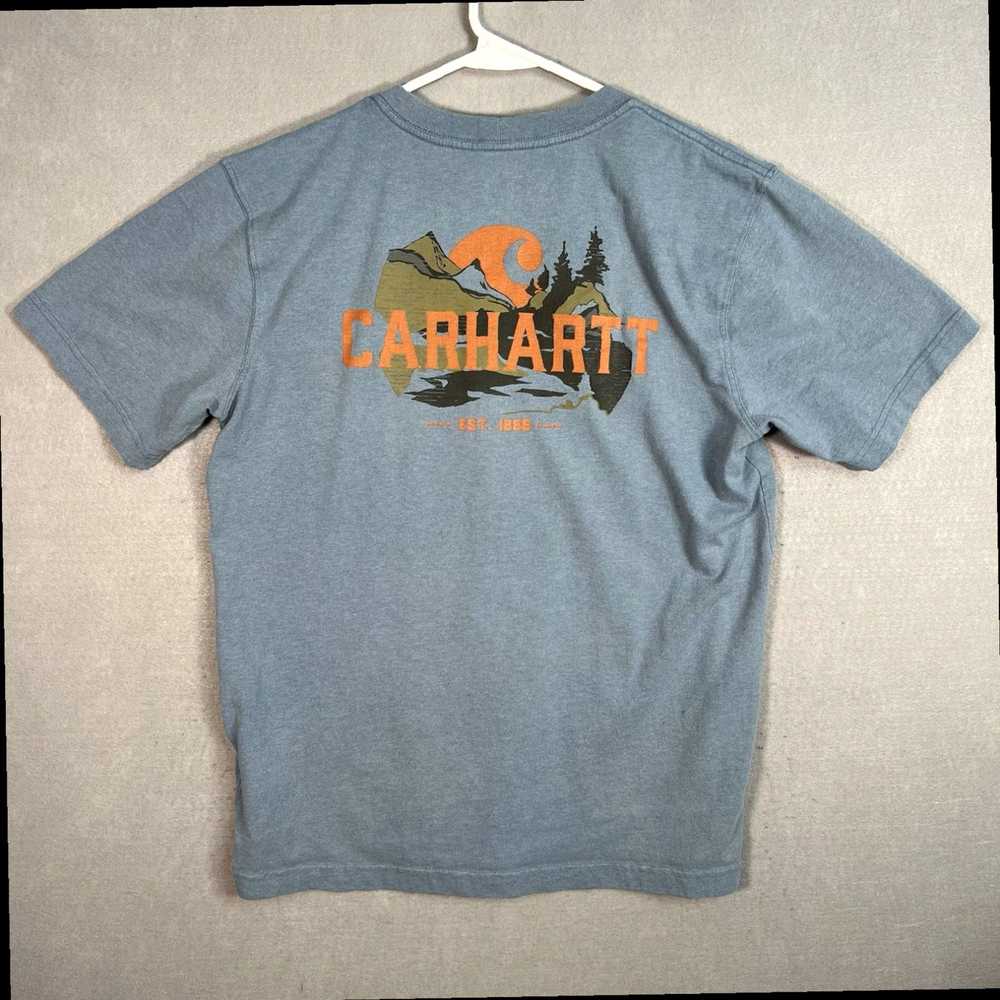 Carhartt Authentic Blue Relaxed Fit Men's Adult M… - image 2