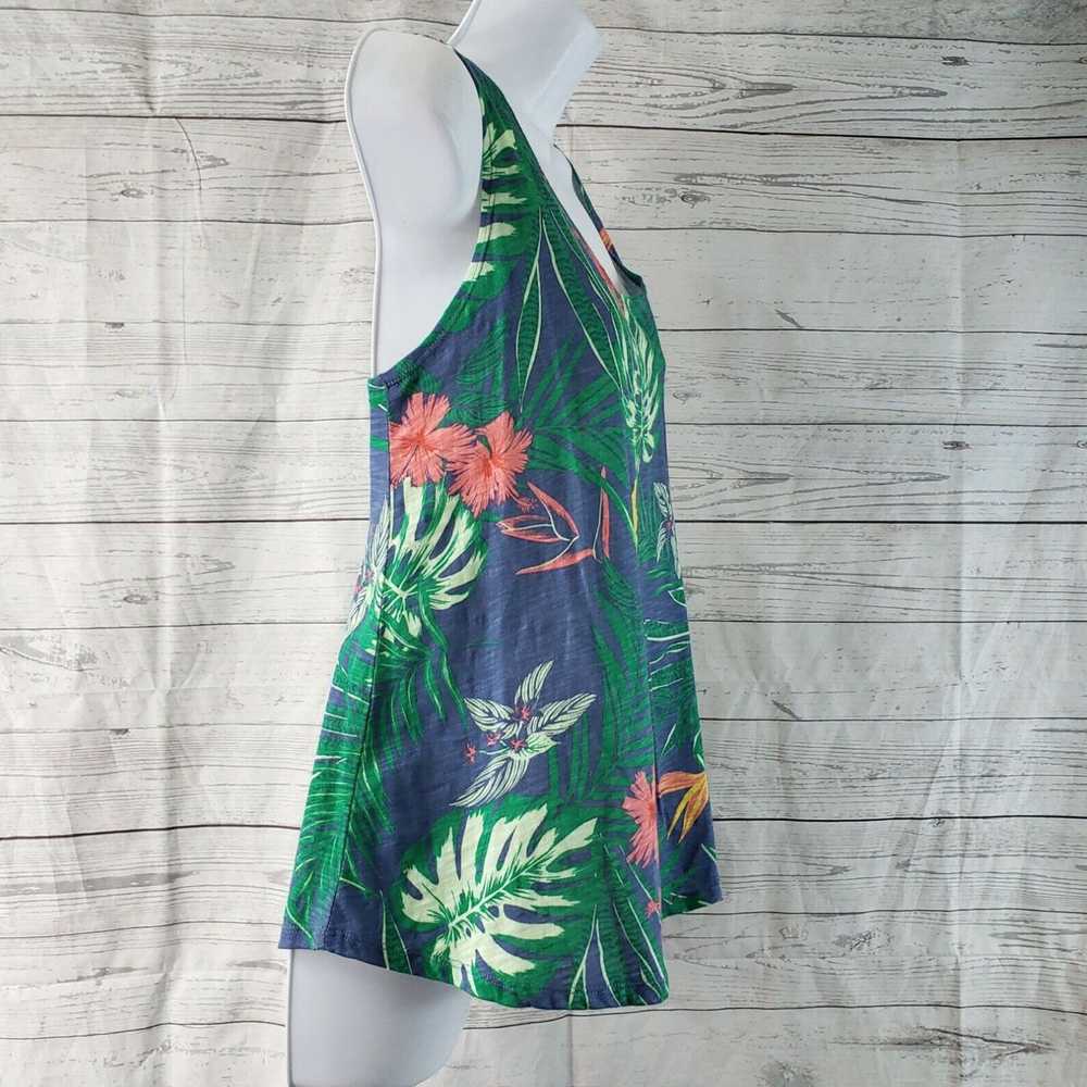 Vintage Unique Twisted Back Cotton Tank Top for W… - image 2