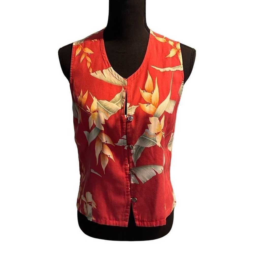 Tommy Bahama Vintage Hawaiian Top - image 1