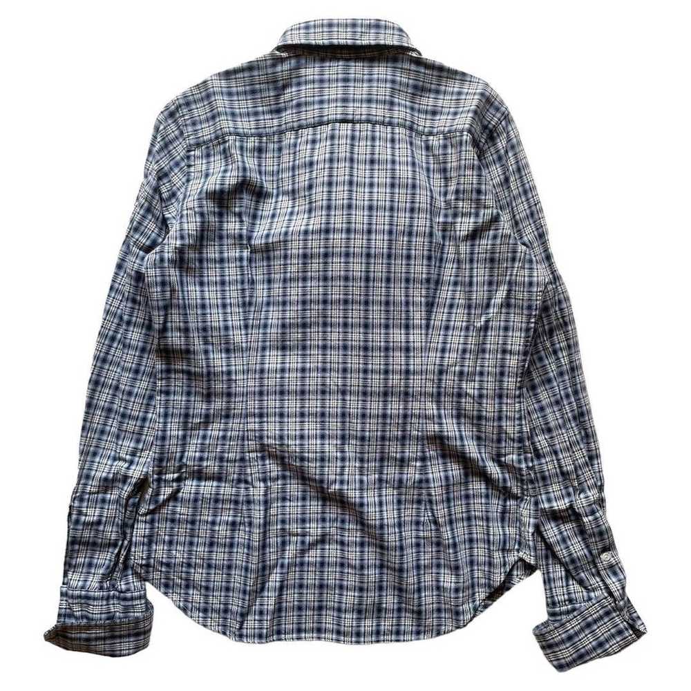 Vintage RALPH LAUREN long-sleeve frill check shirt - image 2