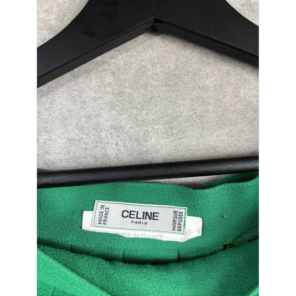 Celine Wool mini skirt - image 7